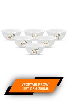 Lo Vegetable Bowl Cw Set Of 6 200ml